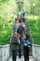 Выезд участников фестиваля "Эпосы народов мира" на водопад Кивач